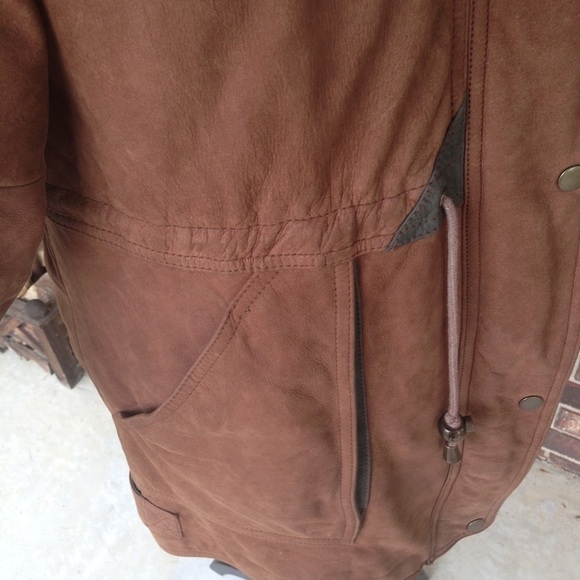 Hillary Paige Men's Leather Jacket Size Small - Picture 2 of 9